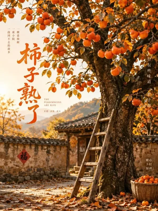 《柿子树下》- 黄果短剧年代记忆短剧封面